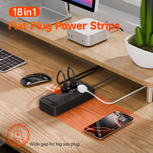 American Standard 6-USB Type-C port multi-functional extension cable